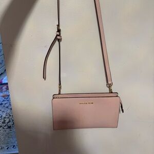 Michael Kors beige crossbody